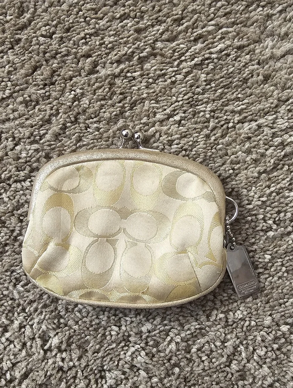 Coach Signature Bow Coin Purse - Picture 3 of 4